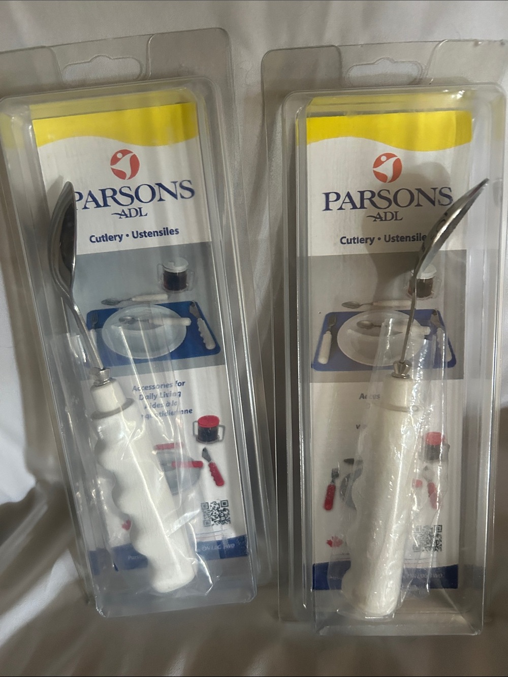 Parsons ADL White Electric Utensil Spoon -  white  teaspoons